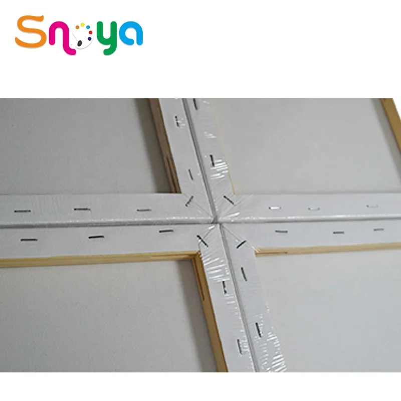 
Glossy Coating white picture 60x80cm wood frames stretched canvas print paintings 