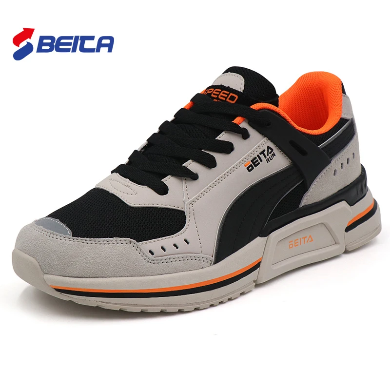 Wholesale New Model Soft Sole Breathable Men Running Sport Shoes