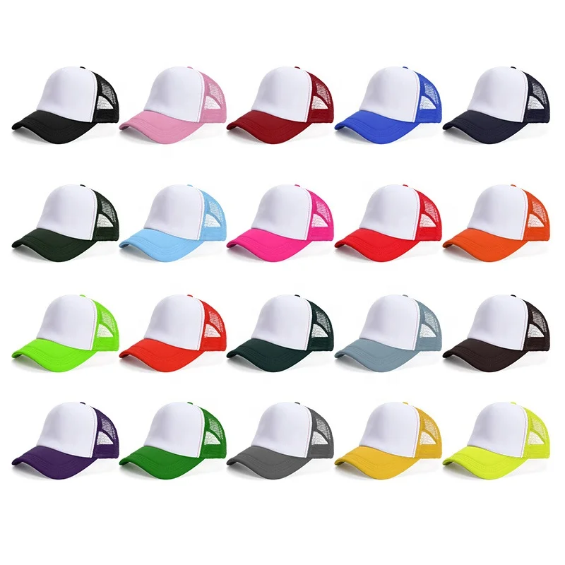 New Hot Sale Light Board Net Cap Wholesale Custom Logo Truck Hat Breathable Sports Caps