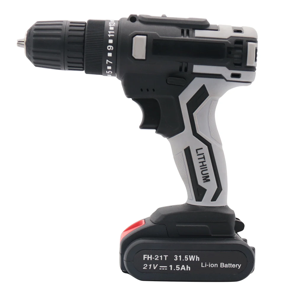China High Performance 18/20/21V electric cordless screwdriver machine cordless electric power drill combo