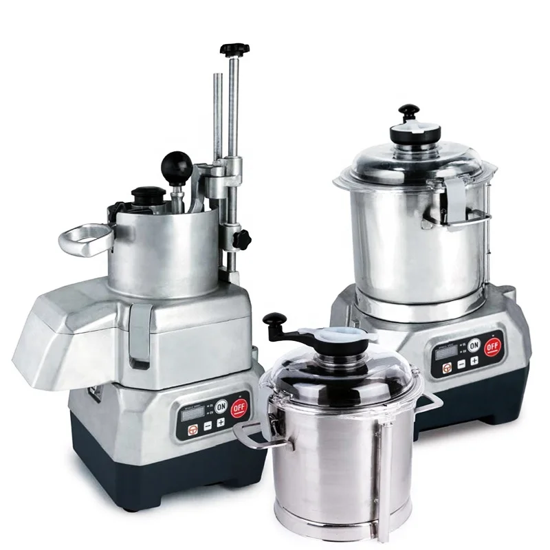China Factory Industrial Heavy Duty Combination Processor Compact Vegetable & Meat Cutter