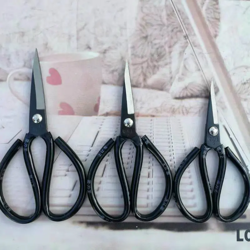 Wholesale Scissors For Tailoring  Household  Garden  Multi Functional Scissors Black Metal Shears Scissor