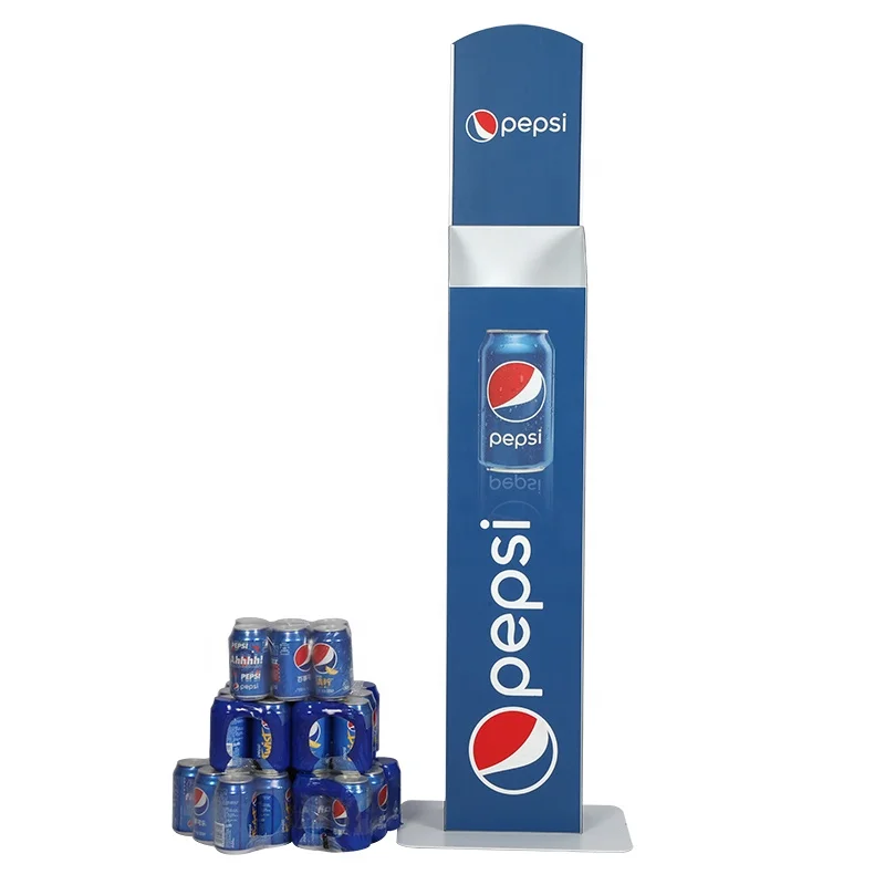 330ml cans auto lift display stand drinks automatic lifting display shelf beer automatic rising-lowering display rack