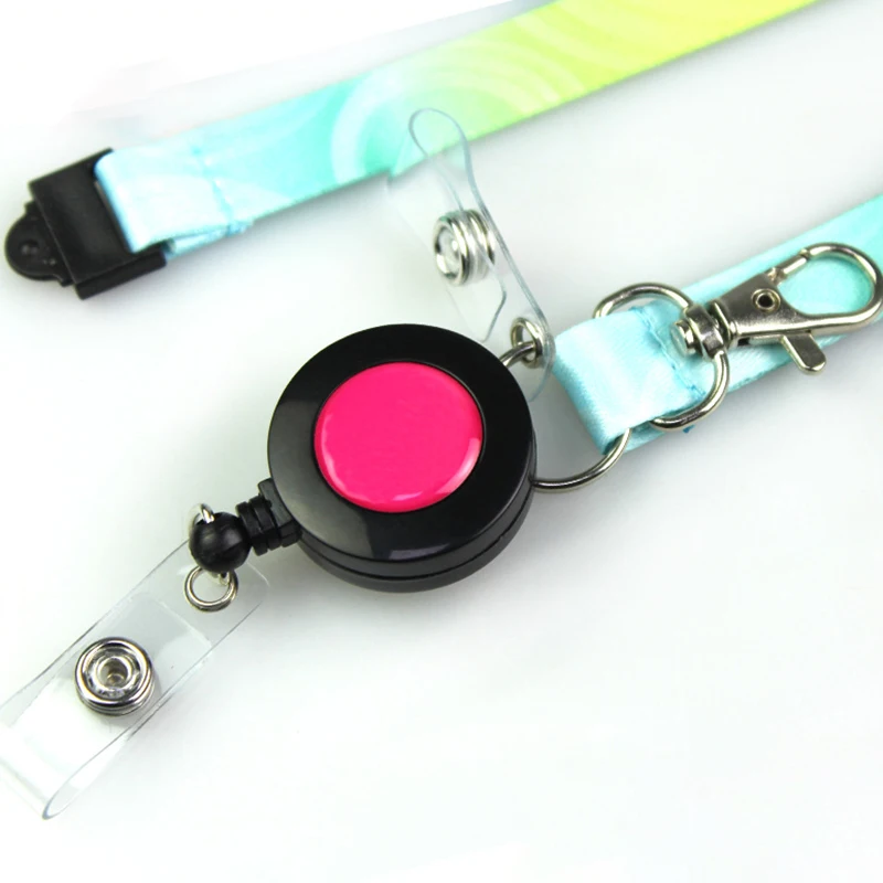 Professional Manufacturer friendly nursing lanyards Id Card holder Lanyard with Metal Clip