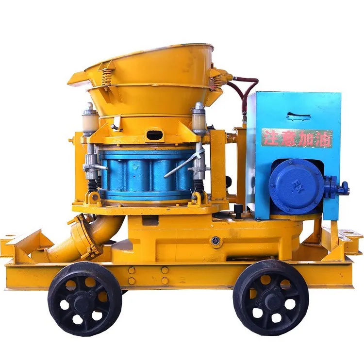 High Output Small Shotcrete Machine Cement Mortar Spraying Machine Concrete Injector Cement Gun
