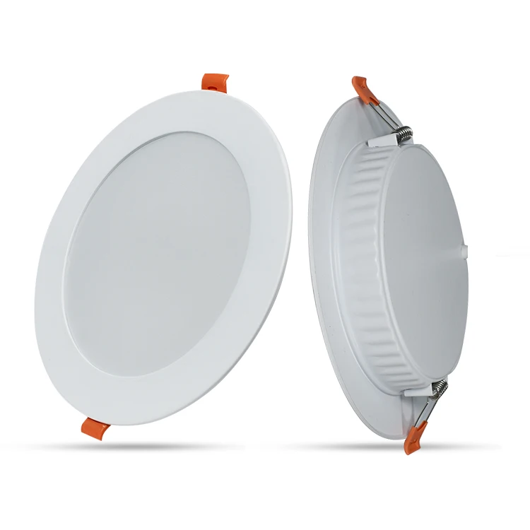 Anern  High lumen panel light 12W 18W 24w 36w 48w LED ceiling recessed round led panel light