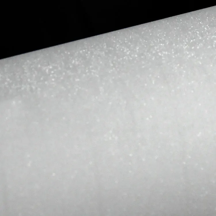 Self-Adhesive Vinyl Window Film Glitter Llama Static Glass Tint Frosted Privacy Decal for Office Decor