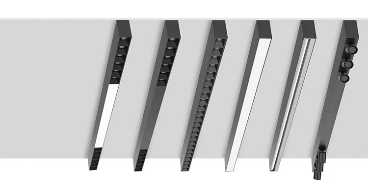 Modern 0-10v Dimmable ETL Linear Lamp 60w 120w Etl Ce Shop Lights Suspendend Ceiling Smd 2835 Aluminum Body Office light