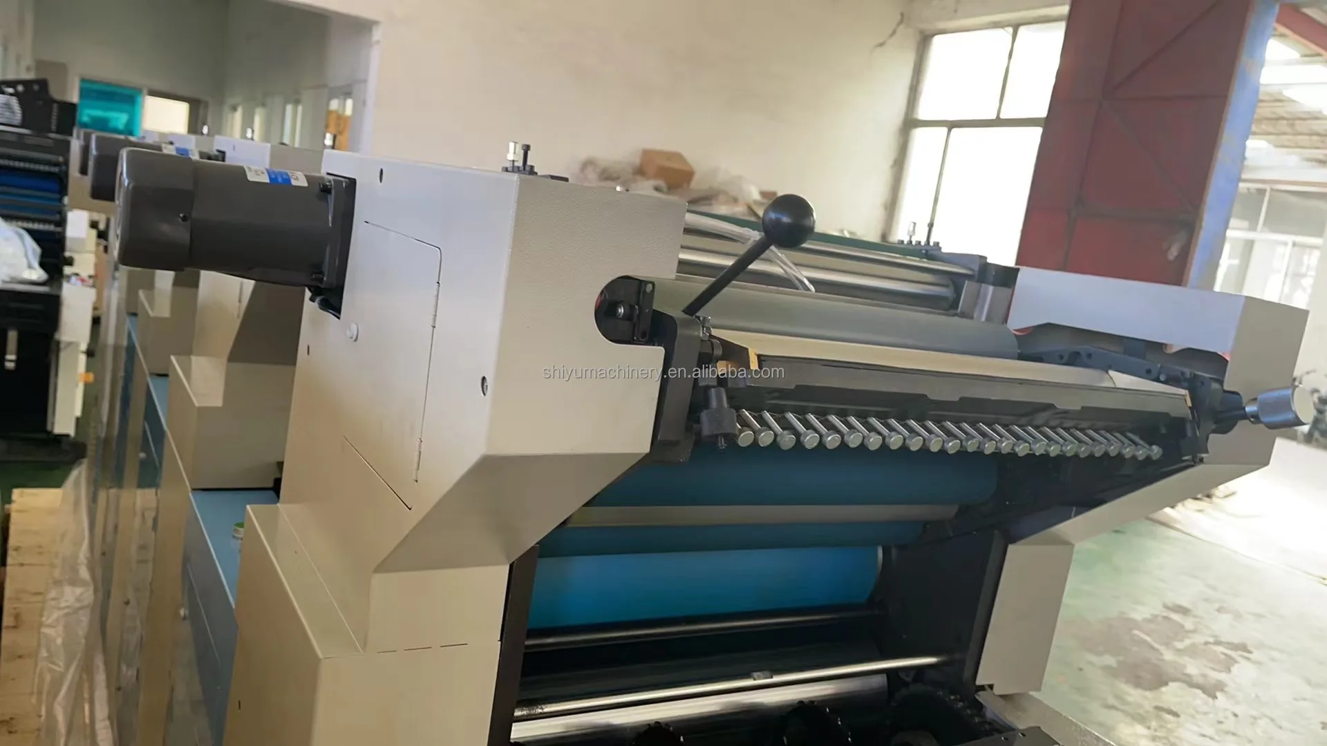 High speed four color offset printing machine paper cup logo offset printer newspaper A2 offset printing machine for sale