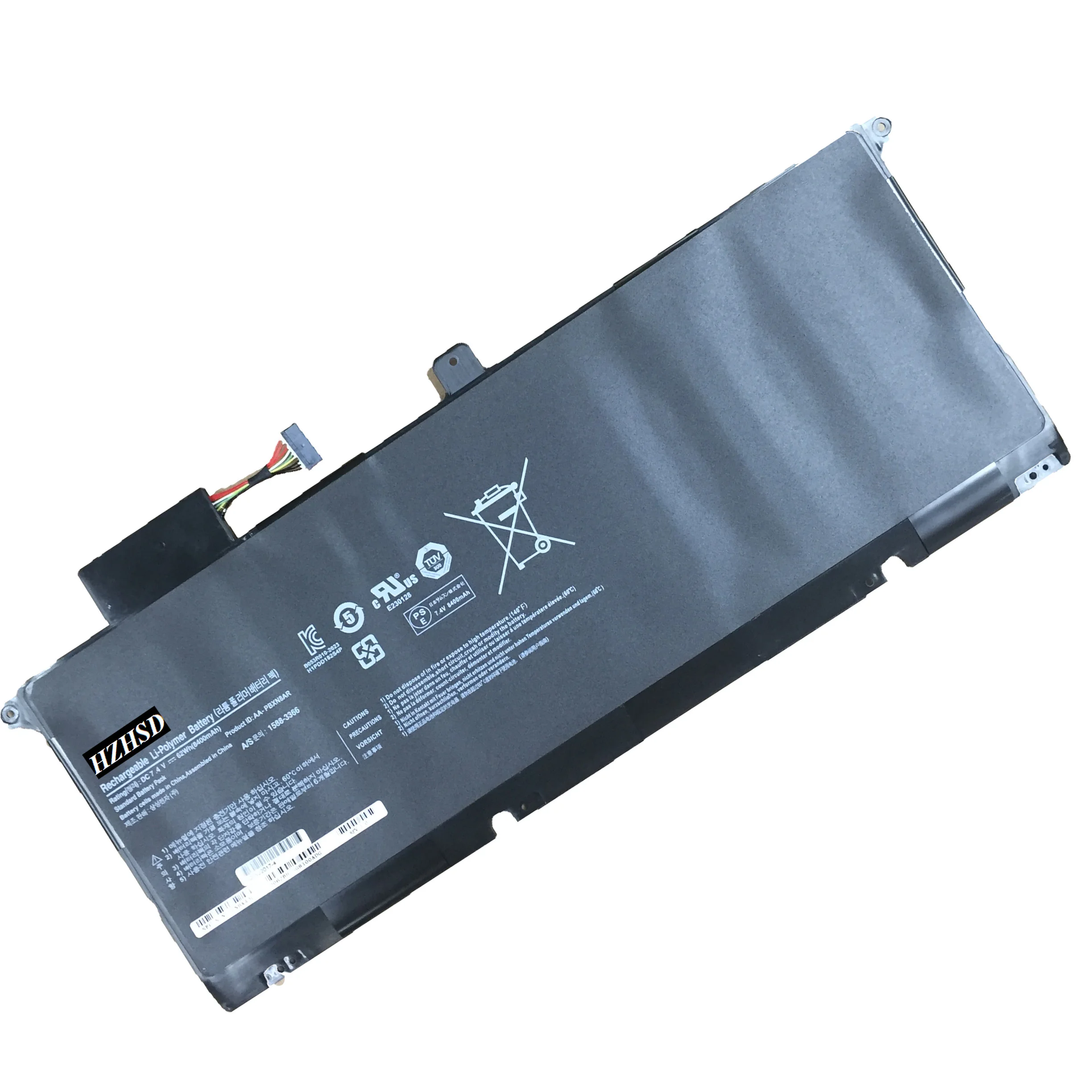 
7.4V 62Wh New AA-PBXN8AR Laptop Battery for Samsung 900X4D NP900X4C NP900X4B NP900X4C-A01 A02 900X4B-A01DE A03 