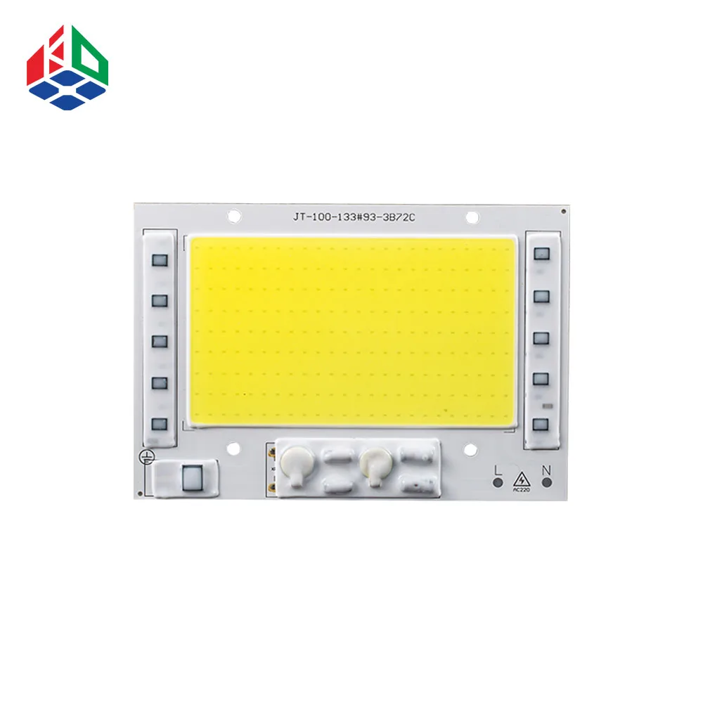  OEM DOB LED Chip AC220V 50W 100W 150W 200W 100LM/W DIY for flood light 2.5KV surge Protection led