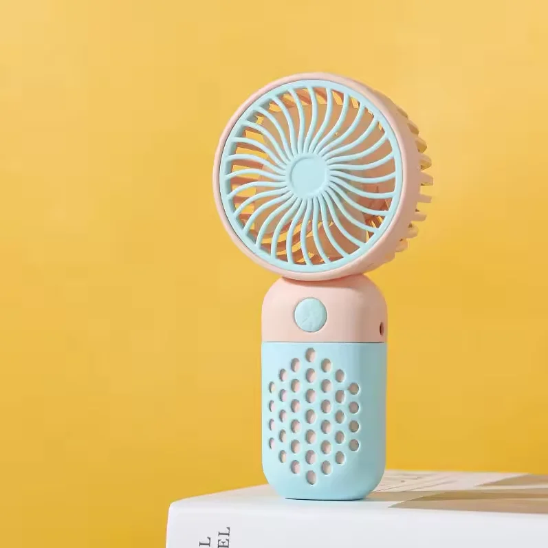2024 hot Handheld Mini Fan Portable USB Charging Convenient and Creative Small Fan Pocket Handheld Fan for travel outdoor