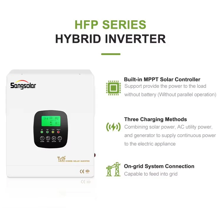 OEM Solar Panel Inverter with Single Output 5kw 6kw 8kw 10kw 12kw Inverters High-Efficiency Solar Inverter