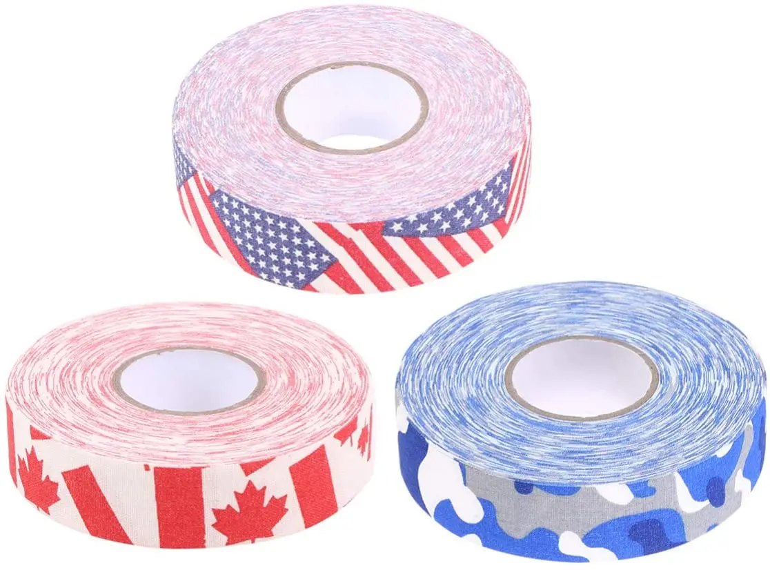 Good price new good price abrasion proof cold-resistant polyester cotton material custom ice hockey stick tape