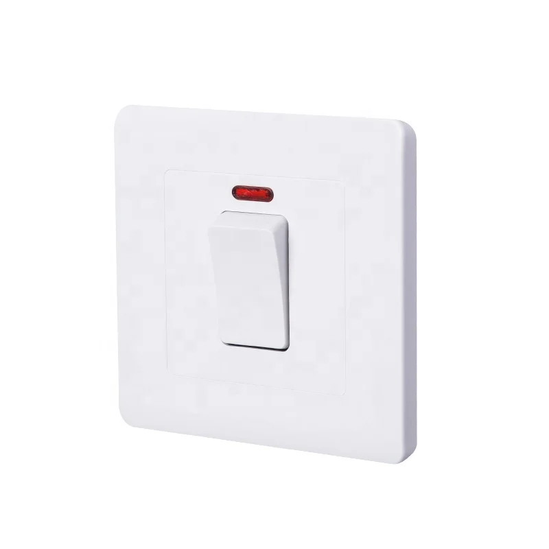 20A general electric switch with neon light general wall socket switch socket