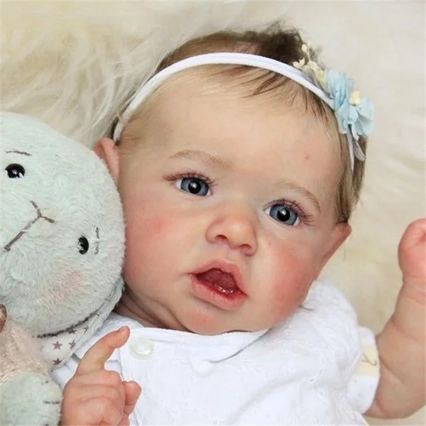 New Hot Sale 22inch Baby Reborn Baby Doll With And Clothes Set Baby Doll Reborn Silicone Toys For Kids