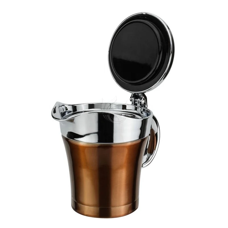 Stainless Steel Insulated Gravy Boat Thermal Vacuum Sauce Serving Jug Kitchen Gravy Pourer Pot