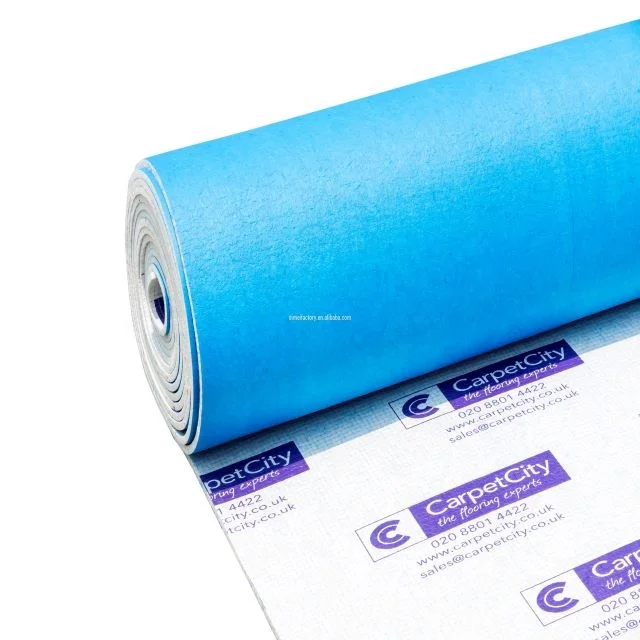 Professional production of high quality carpet underlay