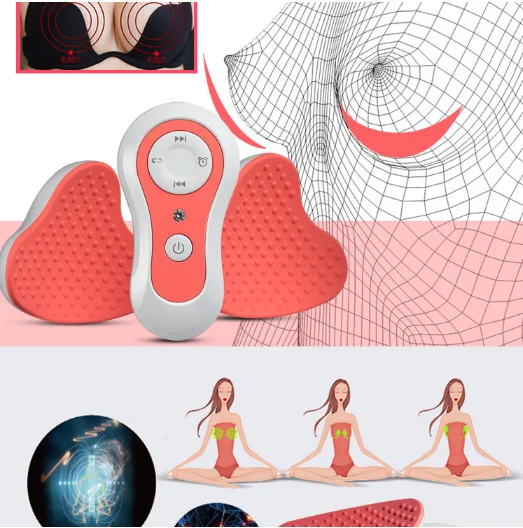 Усилитель груди, массажер для подтяжки груди, углубление мышц, упругое устройство, Новинка