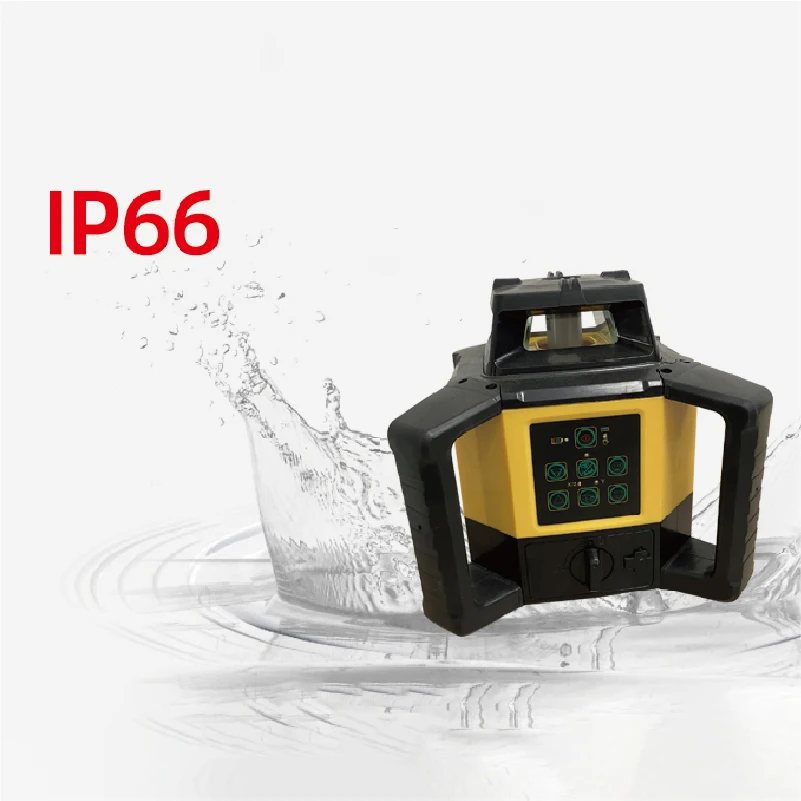 Нивелир лазерный поворотный красный зеленый луч дистанционное управление поворотный 360 Лазерные уровни уличный самонивелирующийся