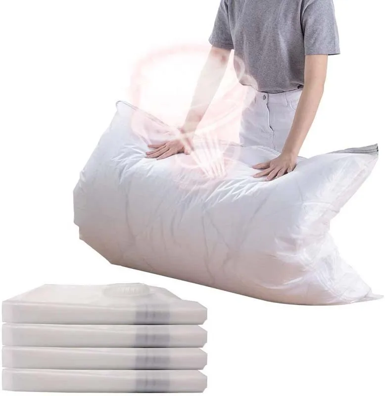 custom vacuum bags Clothes Underwear Socks Packing Cubes Travelling Bag vacuum storage bags set