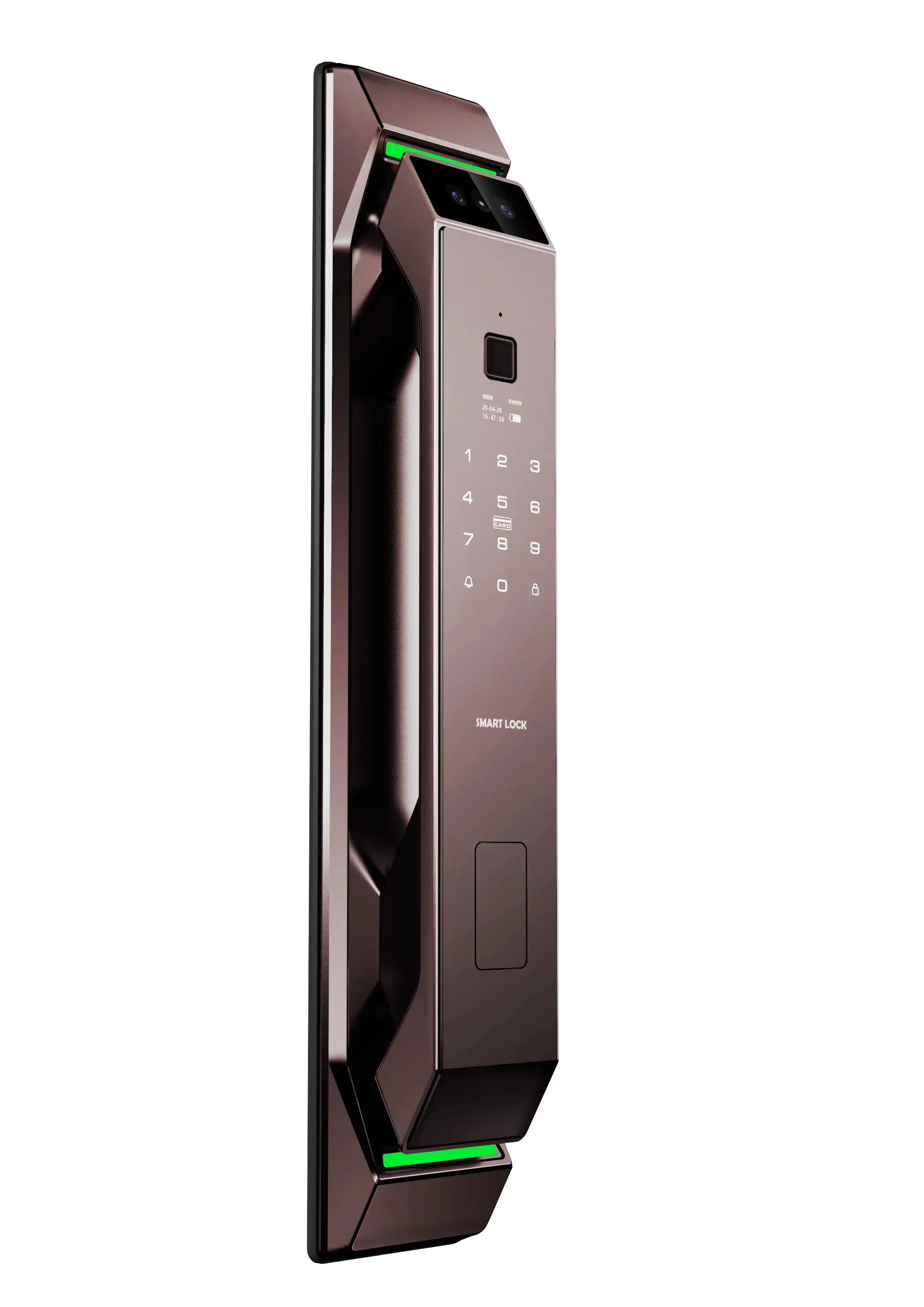 Quote BOM List Stainless Steel Door NFC Smart Electronic Lock For Glass Doors