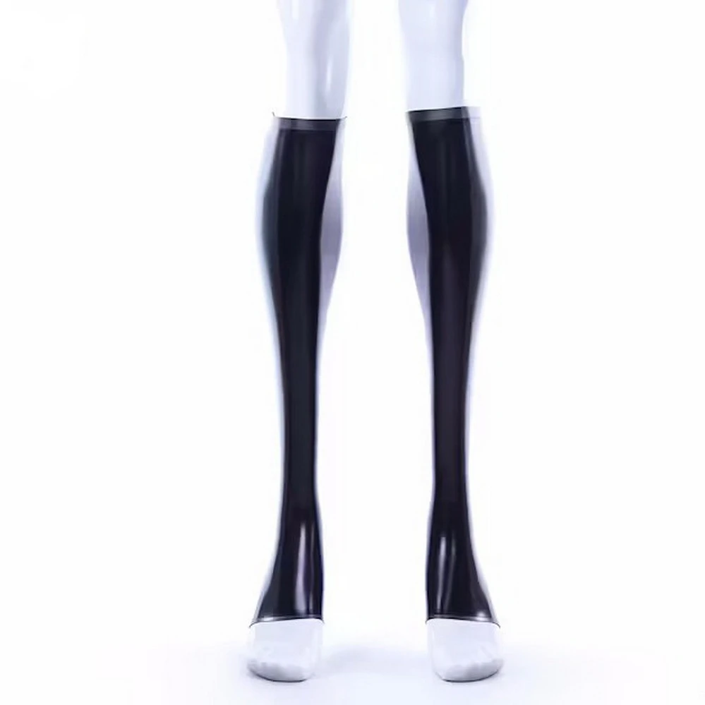 Сексуальный латексный костюм кошки с объемным мешочком для промежности, резиновые Боди с отверстиями для пениса с вертикальной молнией