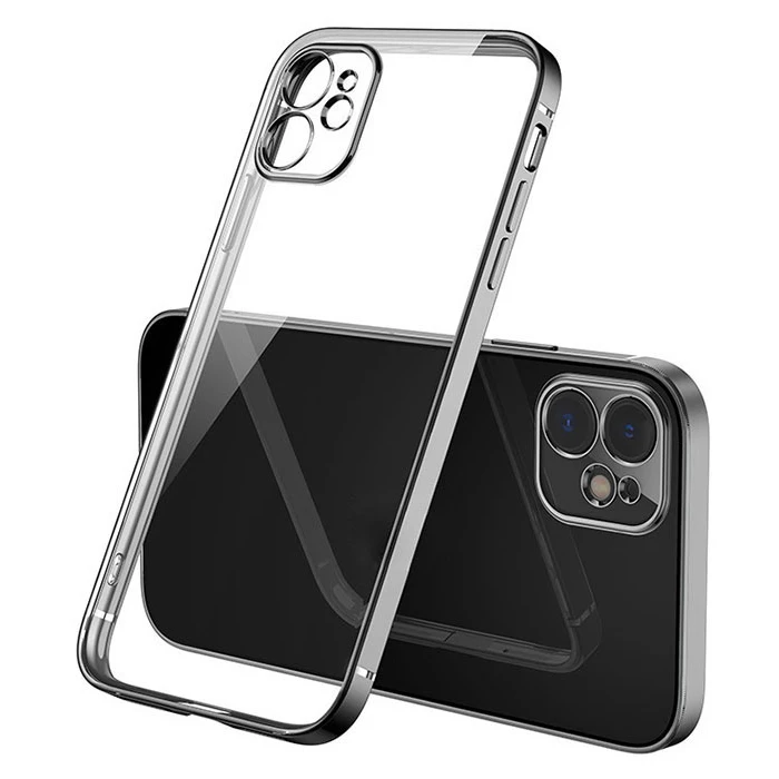 Wholesale Square Shockproof Phone Case for iPhone 14 XR XS Max 12 13 TPU Mobile Phone Case for iPhone 15 Pro Max Luxury Silicone