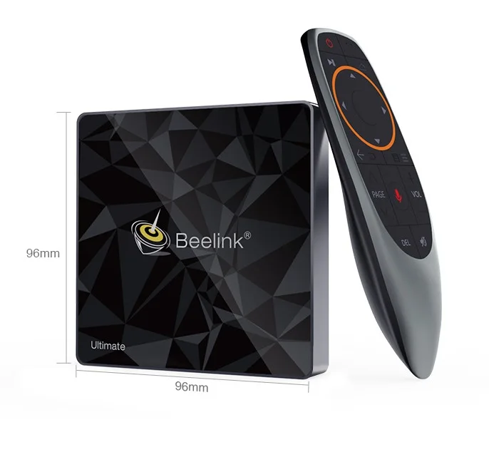 
Beelink GT1-A Voice Remote Control 4K Ultra HD Smart TV Box Set Top Freestream Android RAM3GB ROM 32GB WiFi Blue Tooth 