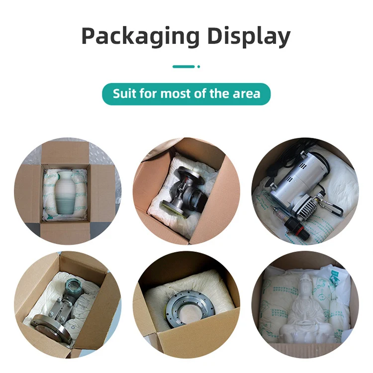 Factory direct PU expanding foam bag for cushioning protection
