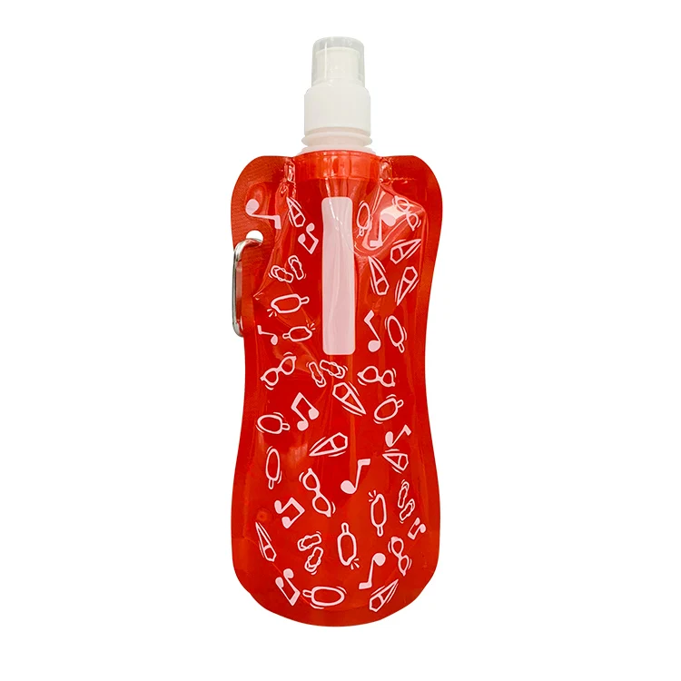 OEM Custom ECO Friendly Flexible Portable BPA Free Plastic Water Bottle