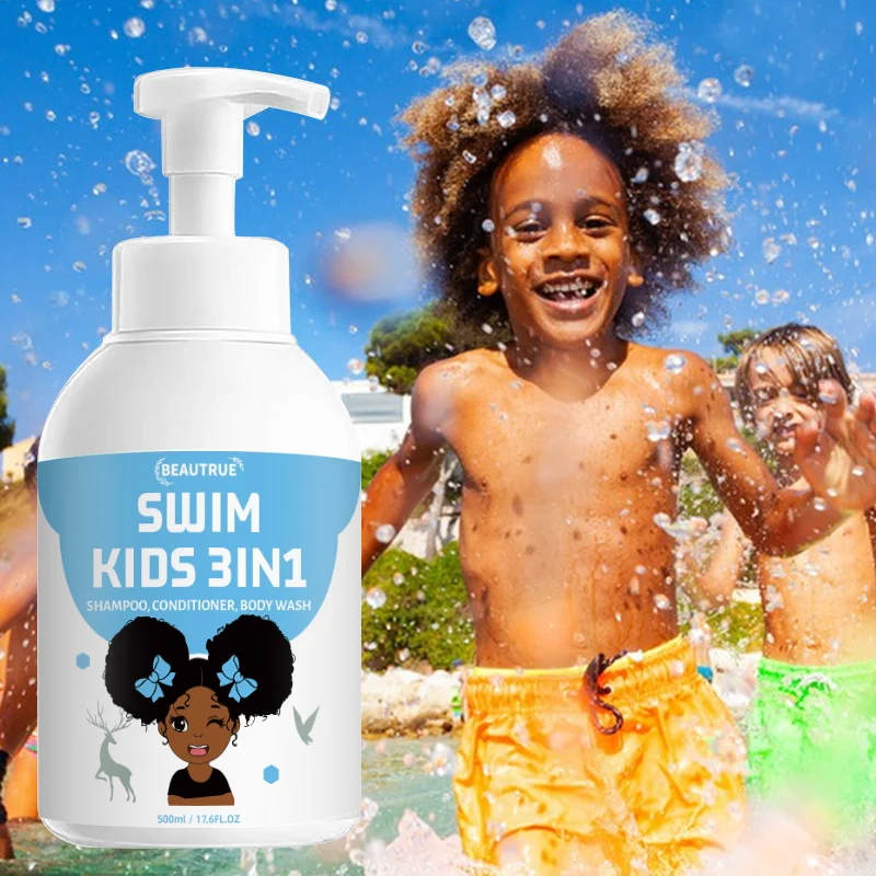 OEM shampoo tear-free formula moisturizing baby hair delicate shampoo and conditioner body wash for children