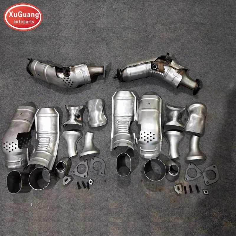 XG-AUTOPARTS fit Infiniti FX35 new model exhaust manifold catalytic converter - exhaust bend pipes flanges cones