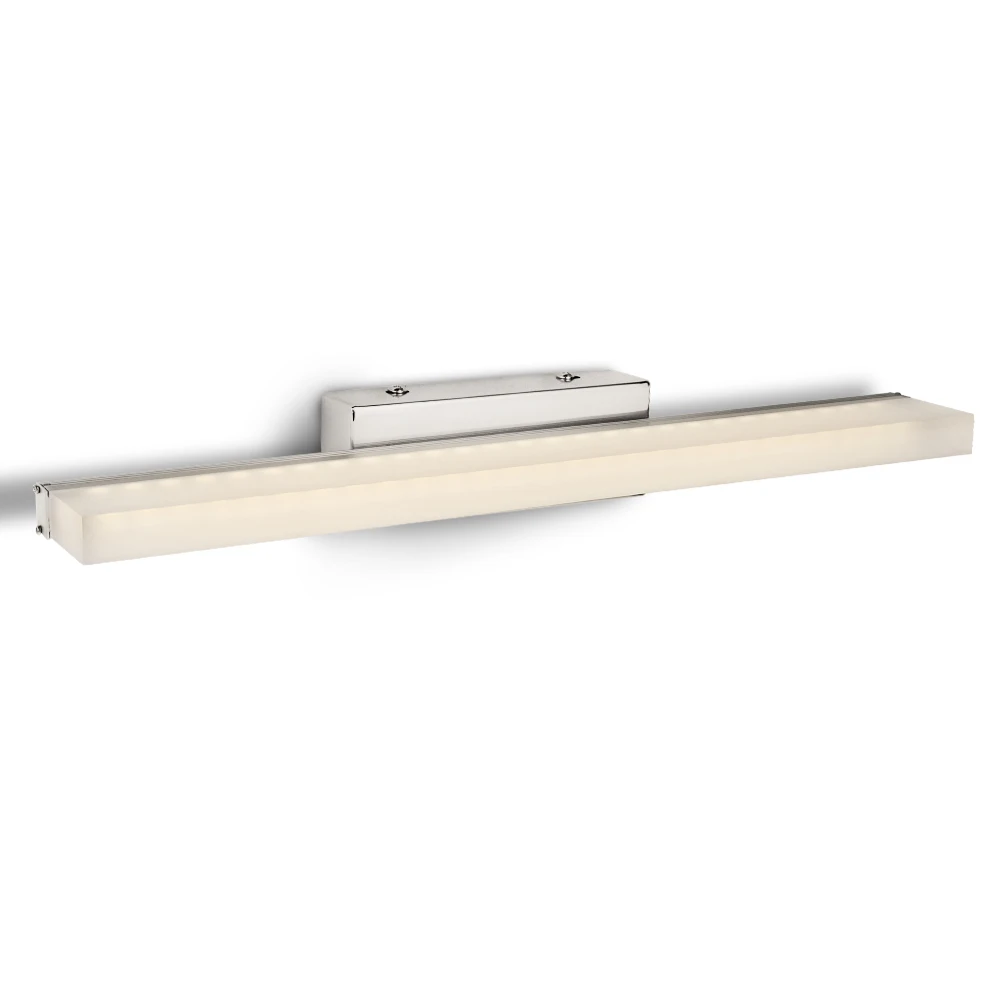 Europe linear bedside wall light modern metal aluminum acrylic anti fog led linear design mirror lamp home light led wall lamp