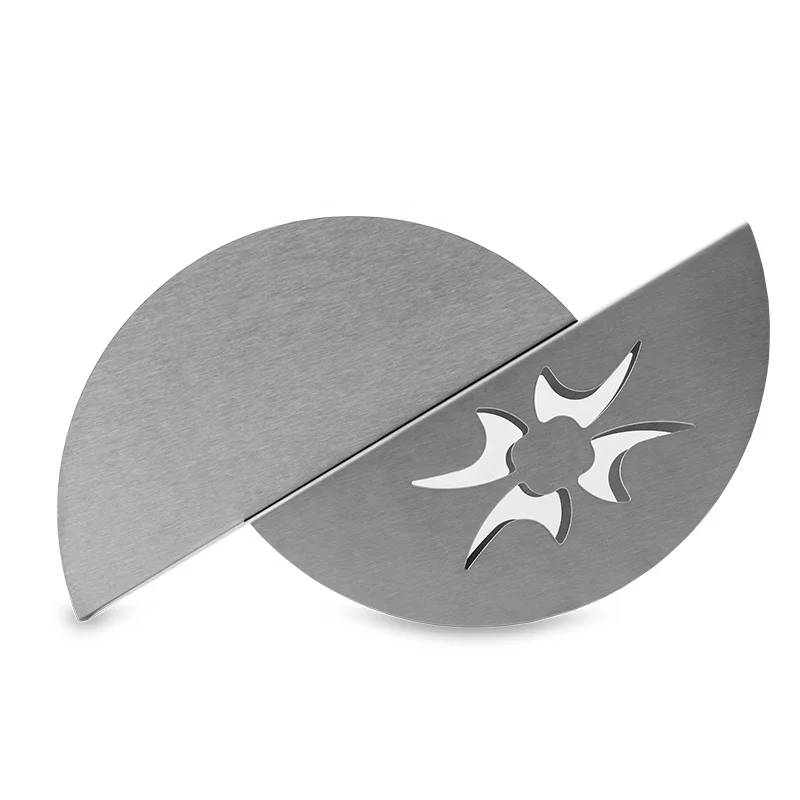 
Stainless Steel Scalloped Napkin Seat Restaurant Tissues Boxes Mental Napkin Holder 