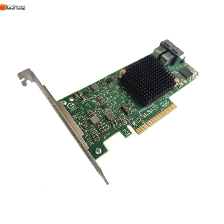 Original and new PCl express 12GB/s SATA PORT SAS controller  LSI00344 LSI 9300-8i hba card