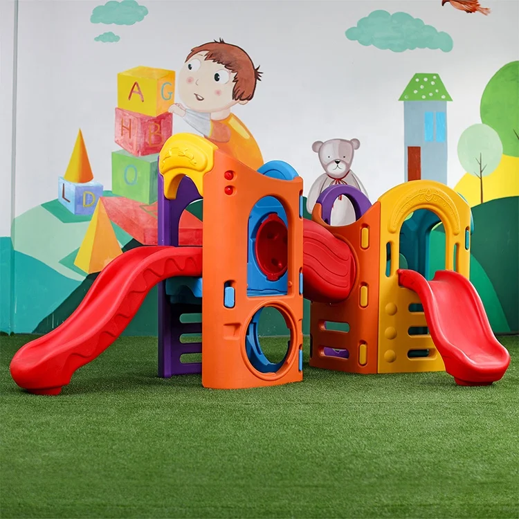 New Safety Manufacture Children Indoor Outdoor Plastic Baby Toy Slide For Kids