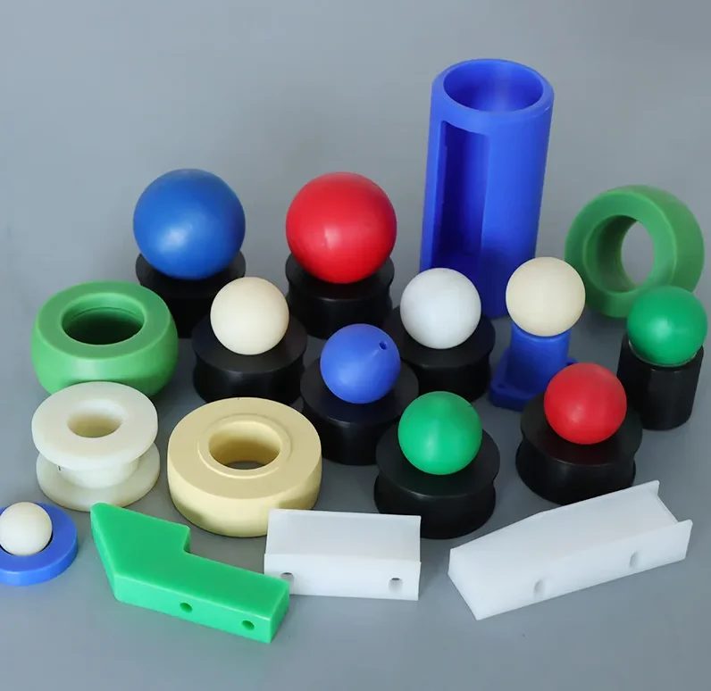 Customized Turning Machined Black POM Plastic Parts ABS POM PEEK PTFE PA PPS Delrin Plastic Parts CNC Turned Machined Parts