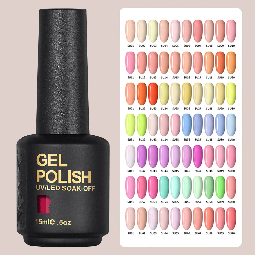 RONIKI Non-Toxic15ml УФ гель лак для ногтей Коллекция с индивидуальным логотипом Private Label Milan ногти создать свой собственный бренд