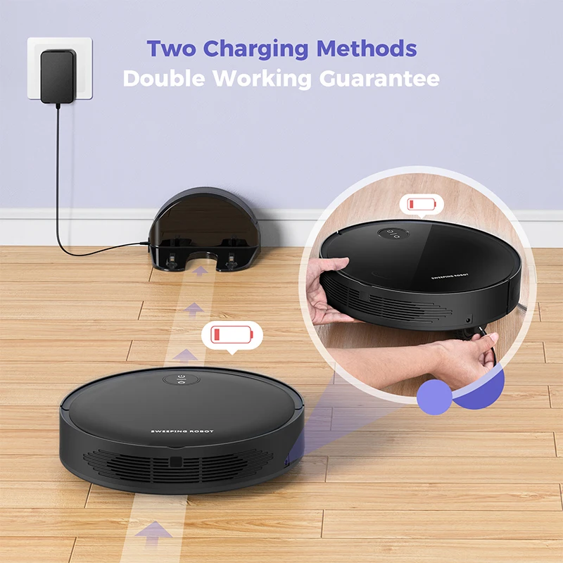F405 Home Appliances Electric Robotic Strong Suction Sweeping Robot Mop Smart Robot Vacuum Cleaner