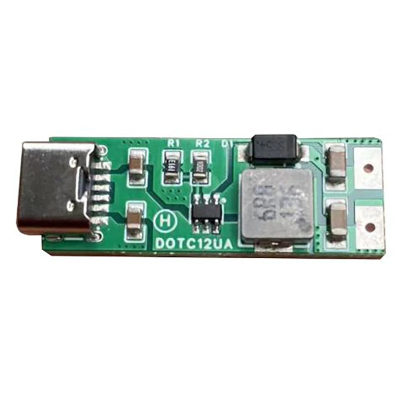 #63098 5V to 24V / Type-C DC Boost Converter PWM PFM Stabilizer Module USB DC
