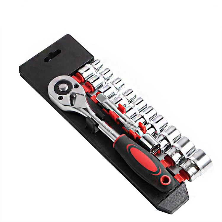 China  Supply Multifunctional Quick Release Adjustable Long Handle Rotating Ratchet Handle Wrench Set