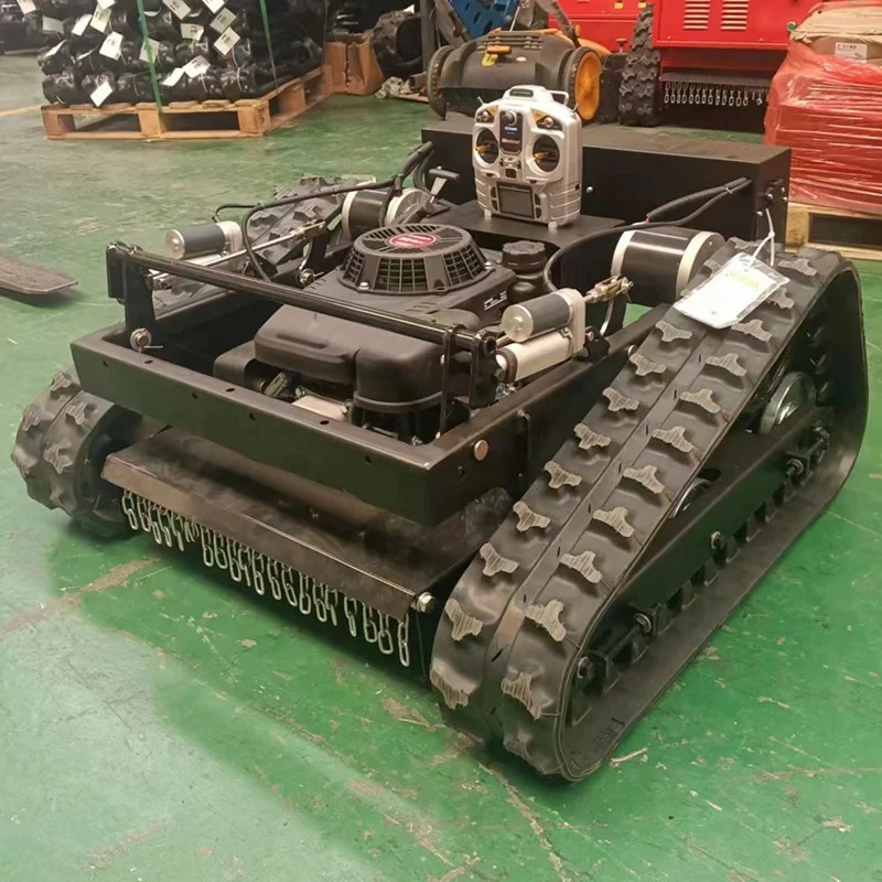 Роботизированная газонокосилка для сельского хозяйства, 9 л.с., дистанционное управление, косилка для лезвий