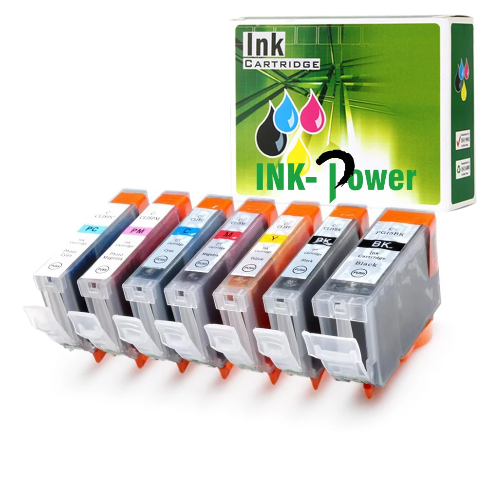 INK-POWER PGI-5 PGI5 CLI-8 CLI8 Compatible Color Inkjet Ink Cartridge for Canon PIXMA IP4300 IP4500 MP500 Printer