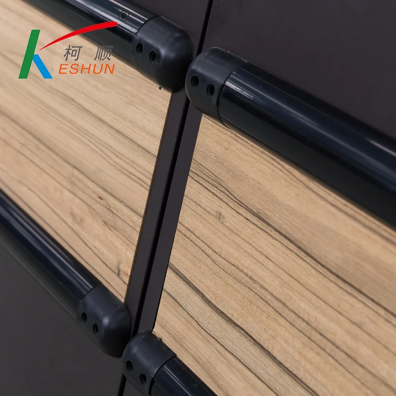 Durable Stainless Steel Supermarket Checkout Counter Cashier Desk for Sale