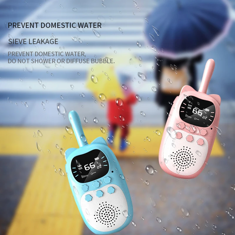 Handheld Kids Walkie Talkies Baby  Two Radio Electronics Children Walkie Talkie Long Range Factory Wholesale