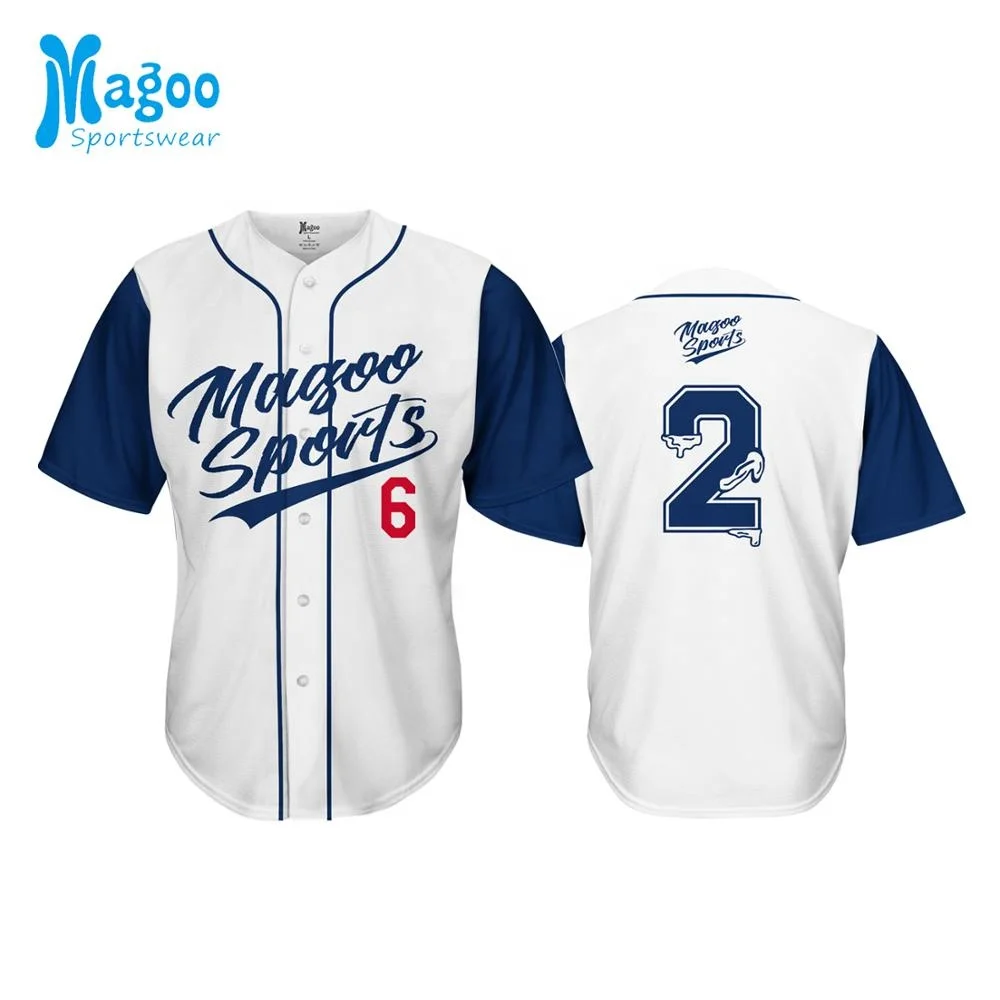 Customized sublimated best college vintage white baseball jersey uniform