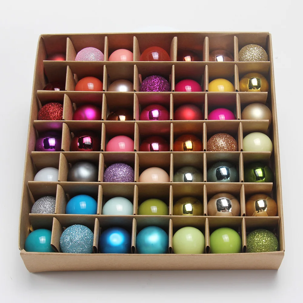 Christmas tree decorations custom processing Christmas ball set Christmas glass ball ornaments Eco-friendly