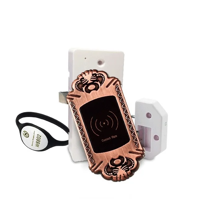 KLV109 Smart RFID Induction Lock Sauna Spa Gym Electronic Cabinet Locker Locks ID Card Lock With Induction Card