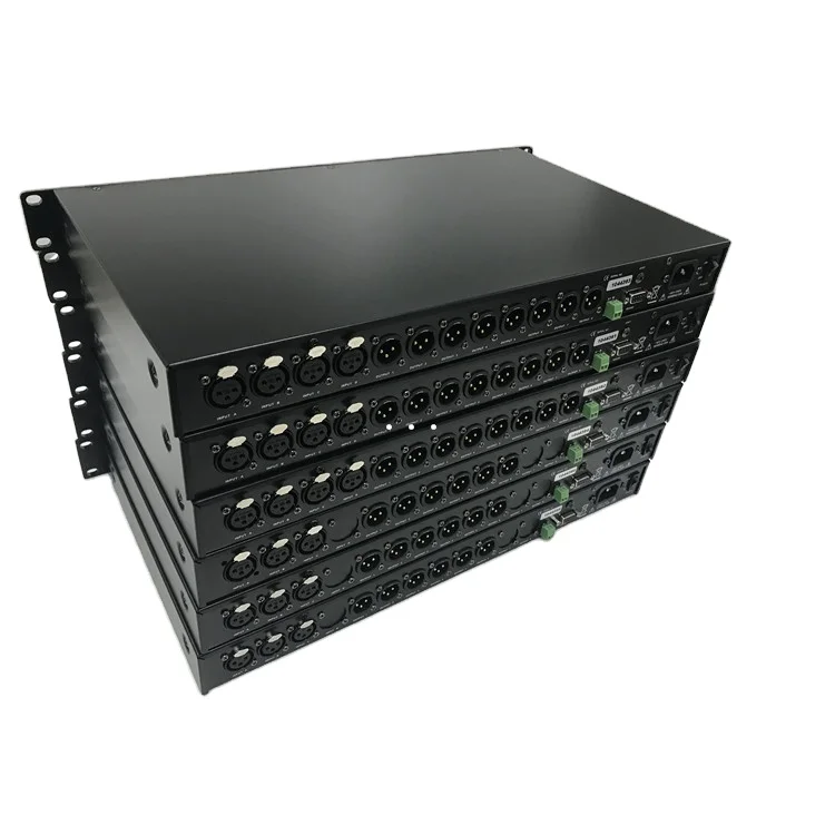 Cinow 4ins 8outs Wi-fi Usb Rs485 New Original Audio Processor With 1000ms Delay And 30geq